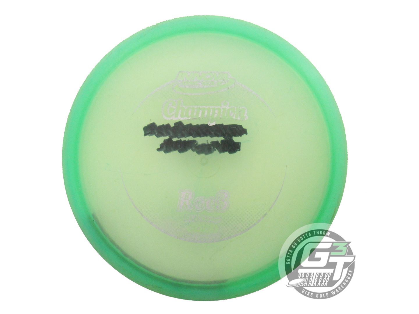 USED Innova Champion Roc3 173g Green Silver Stamp Midrange Golf Disc