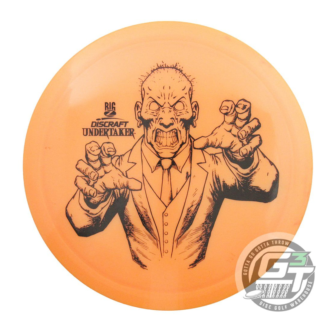 USED Discraft Big Z Undertaker 169g Orange Black Stamp Distance Driver Golf Disc