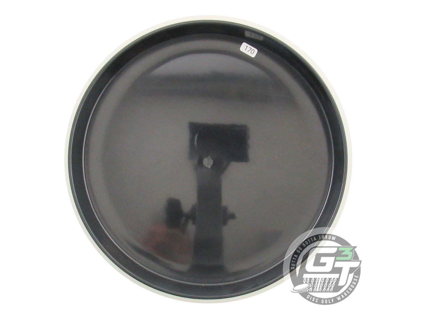 USED MVP Disc Sports R2 Neutron Nomad 170g Black White Rim Putter Golf Disc