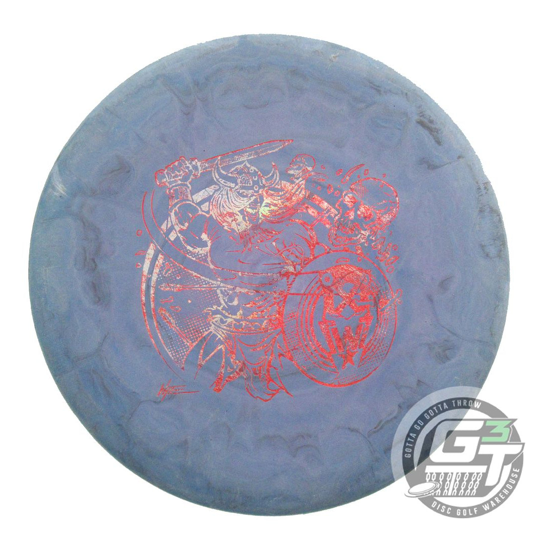 USED Gateway SureGrip SSS Wizard 175g Blue-Gray Red Foil Putter Golf Disc