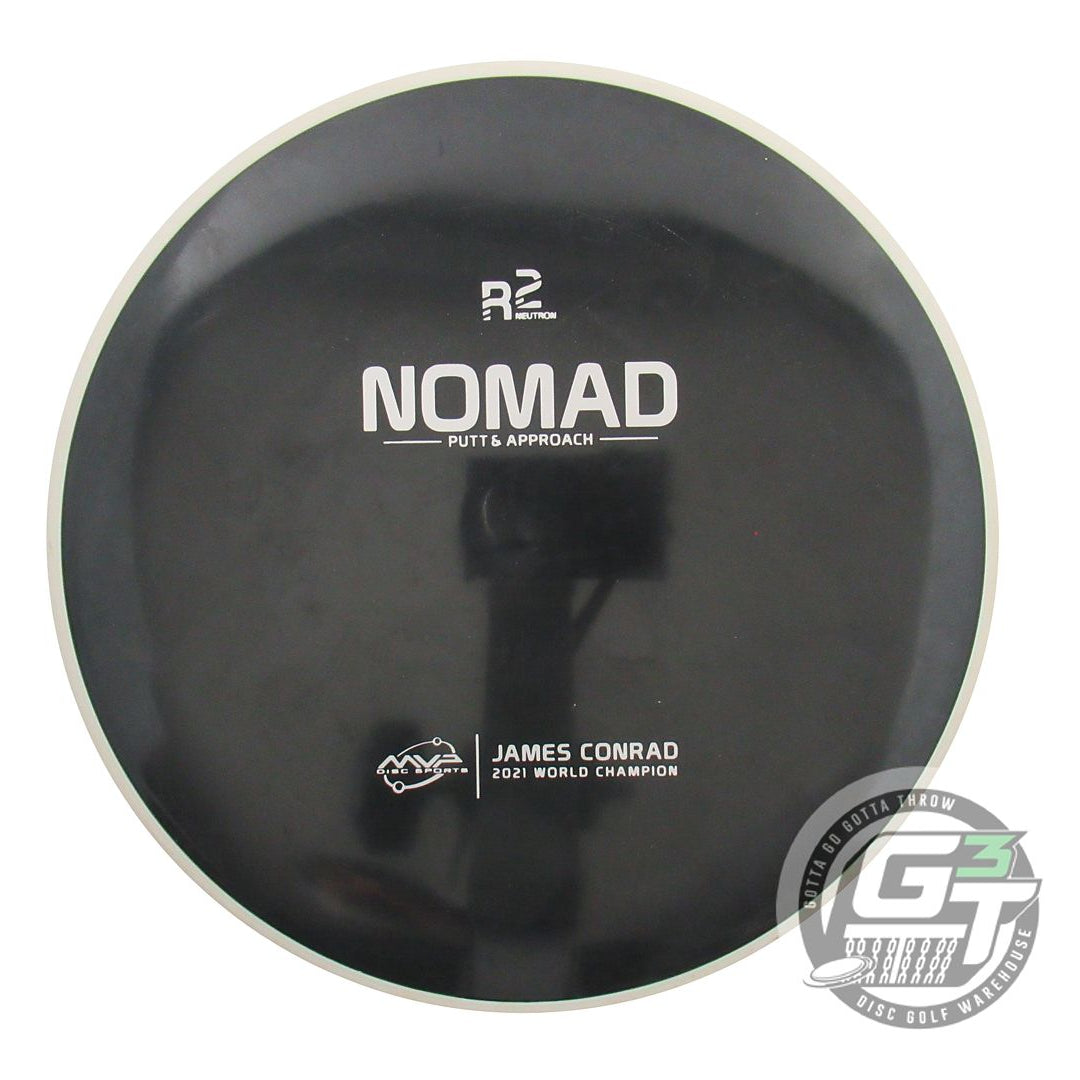 USED MVP Disc Sports R2 Neutron Nomad 170g Black White Rim Putter Golf Disc