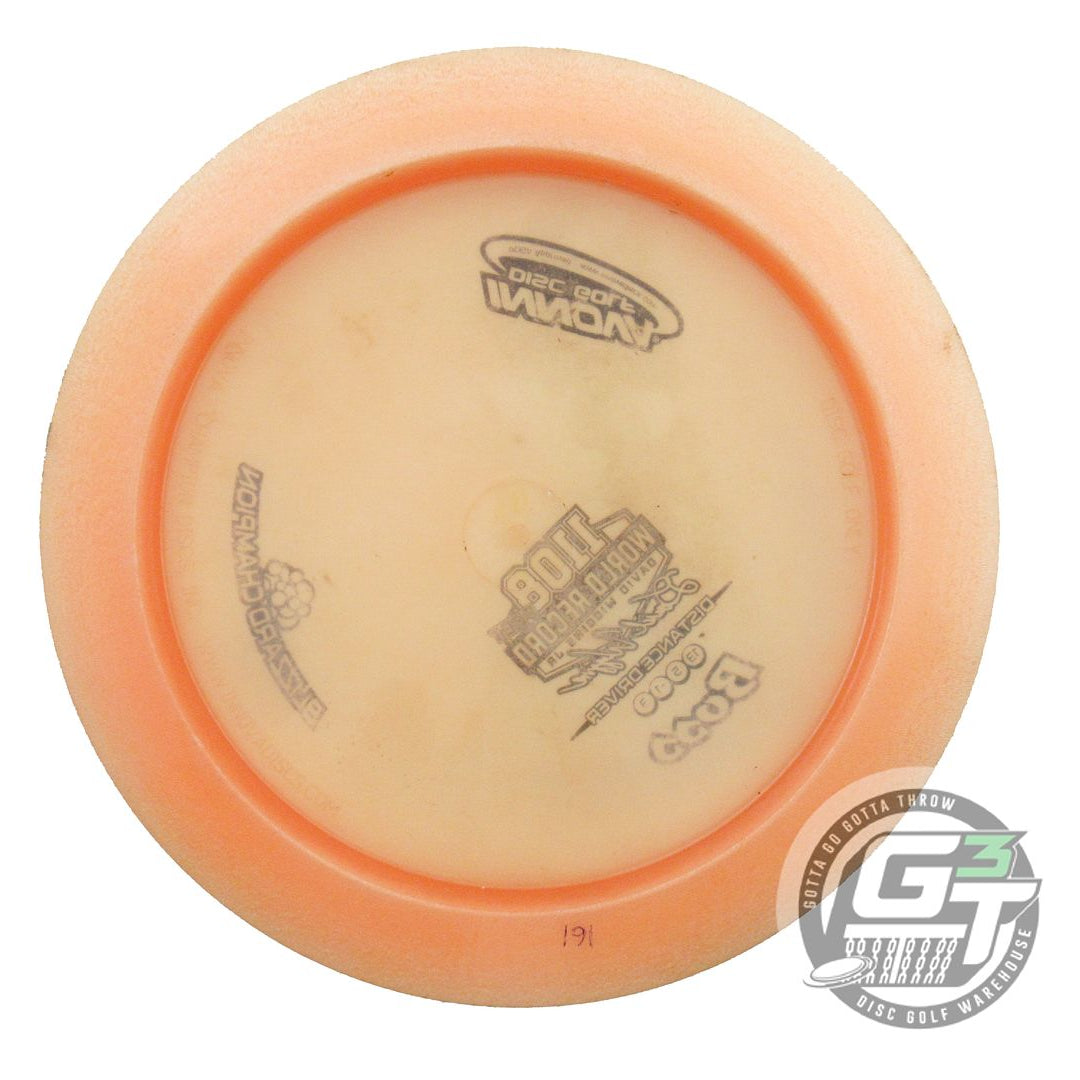 USED Innova Blizzard Boss 160g Orange Black Stamp Distance Driver Golf Disc