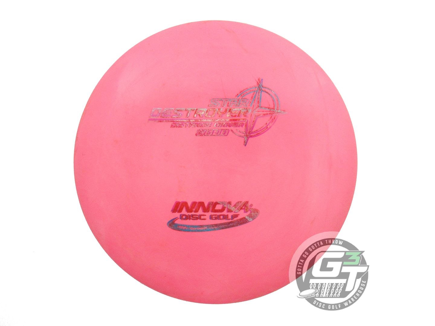 USED Innova X-OUT Star Destroyer 174g Pink Distance Driver Golf Disc