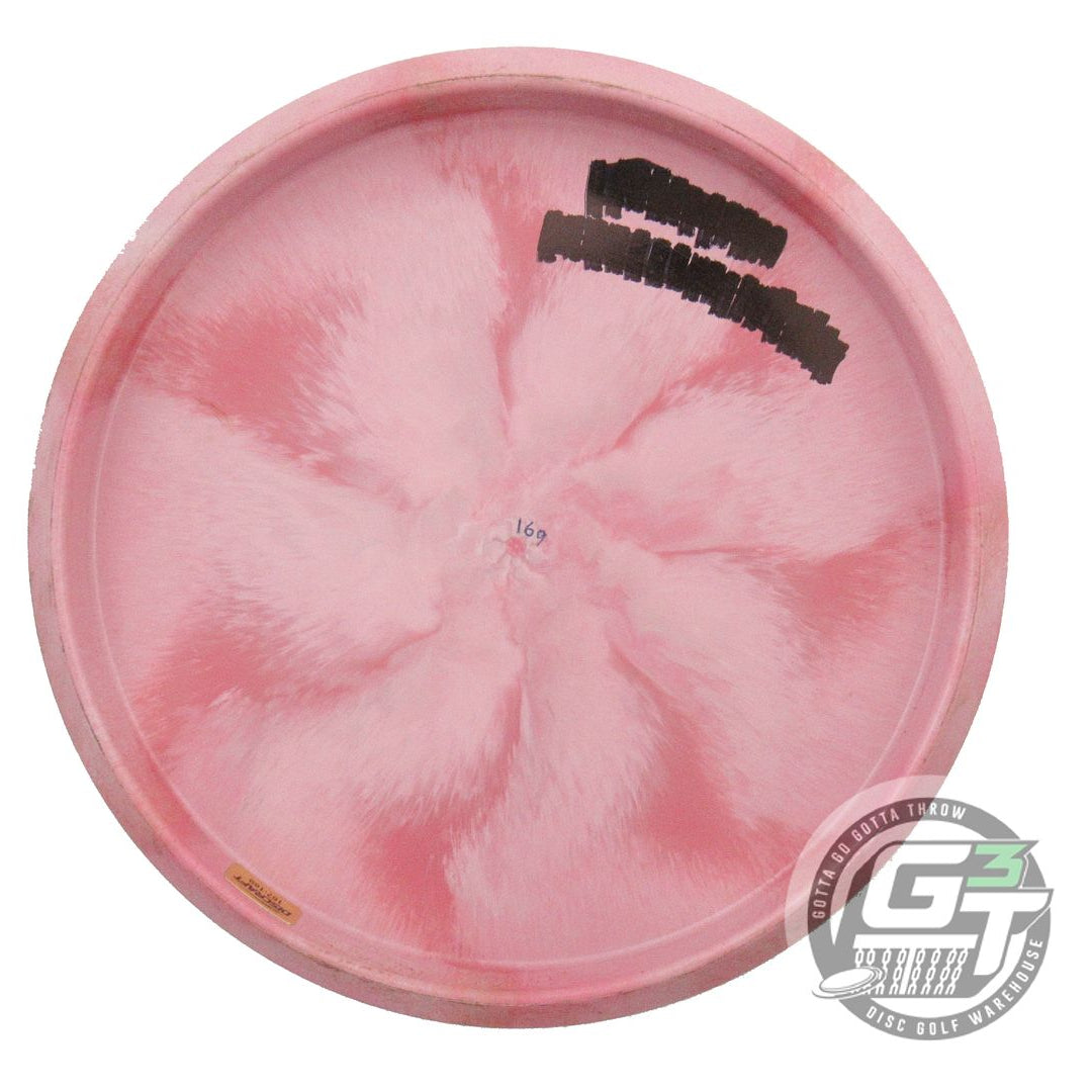 USED Discraft Recycled ESP Zone 169g Pink Teal Holo Foil Putter Golf Disc