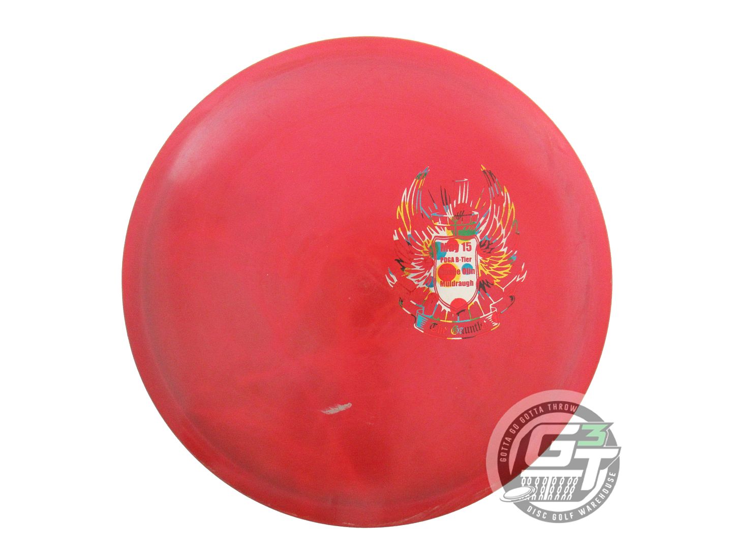 USED Discraft Z Buzzz 180g Red Wonder Bread Foil Midrange Golf Disc