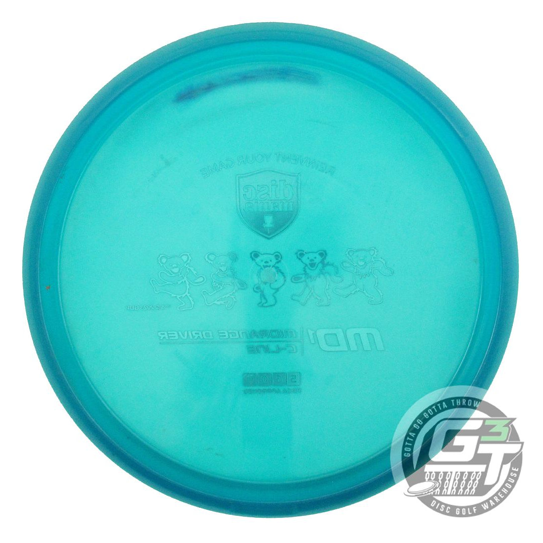 USED DiscMania GRATEFUL DEAD C-Line MD1 177g Teal Teal Foil Midrange Golf Disc
