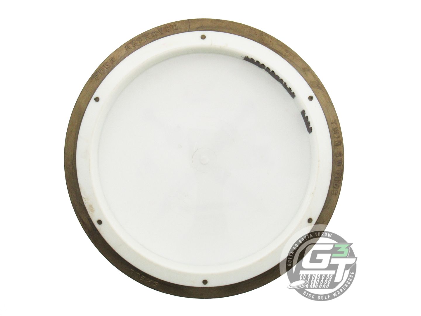 USED Yikun Disc Golf Tortoise Twin Swords 173g Gold Rim A Distance Driver Disc