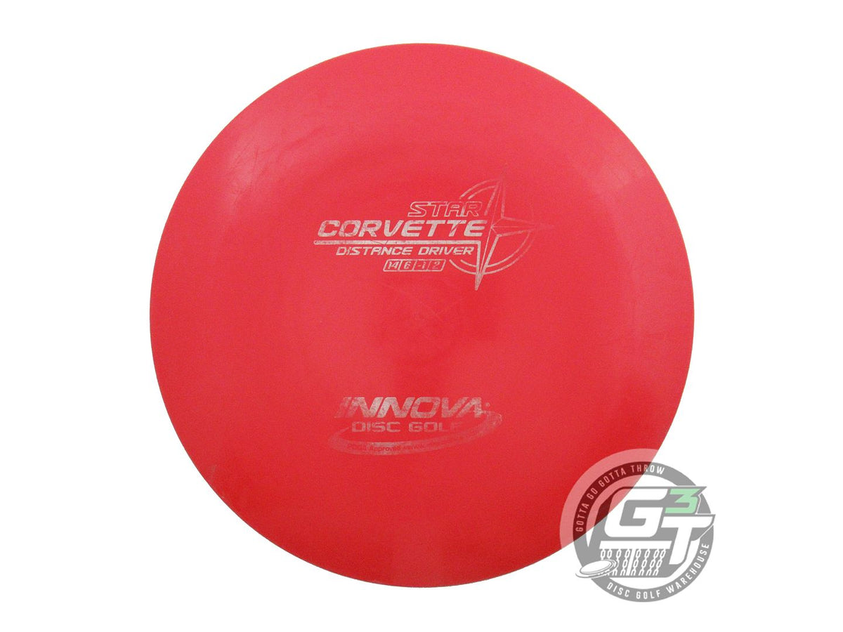 USED Innova Star Corvette 177g Red Silver Foil Distance Driver Golf Disc