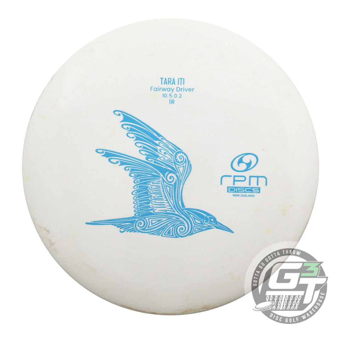 USED RPM Discs Atomic Tara Iti 175g White Blue Stamp Distance Driver Golf Disc