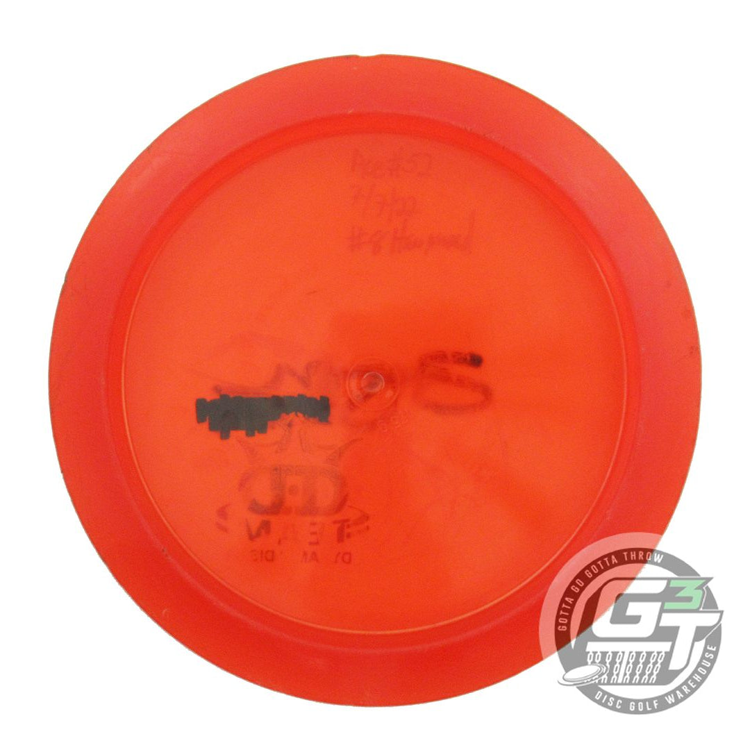 USED Dynamic Discs Lucid Enforcer 175g Red Flag Foil Distance Driver Golf Disc