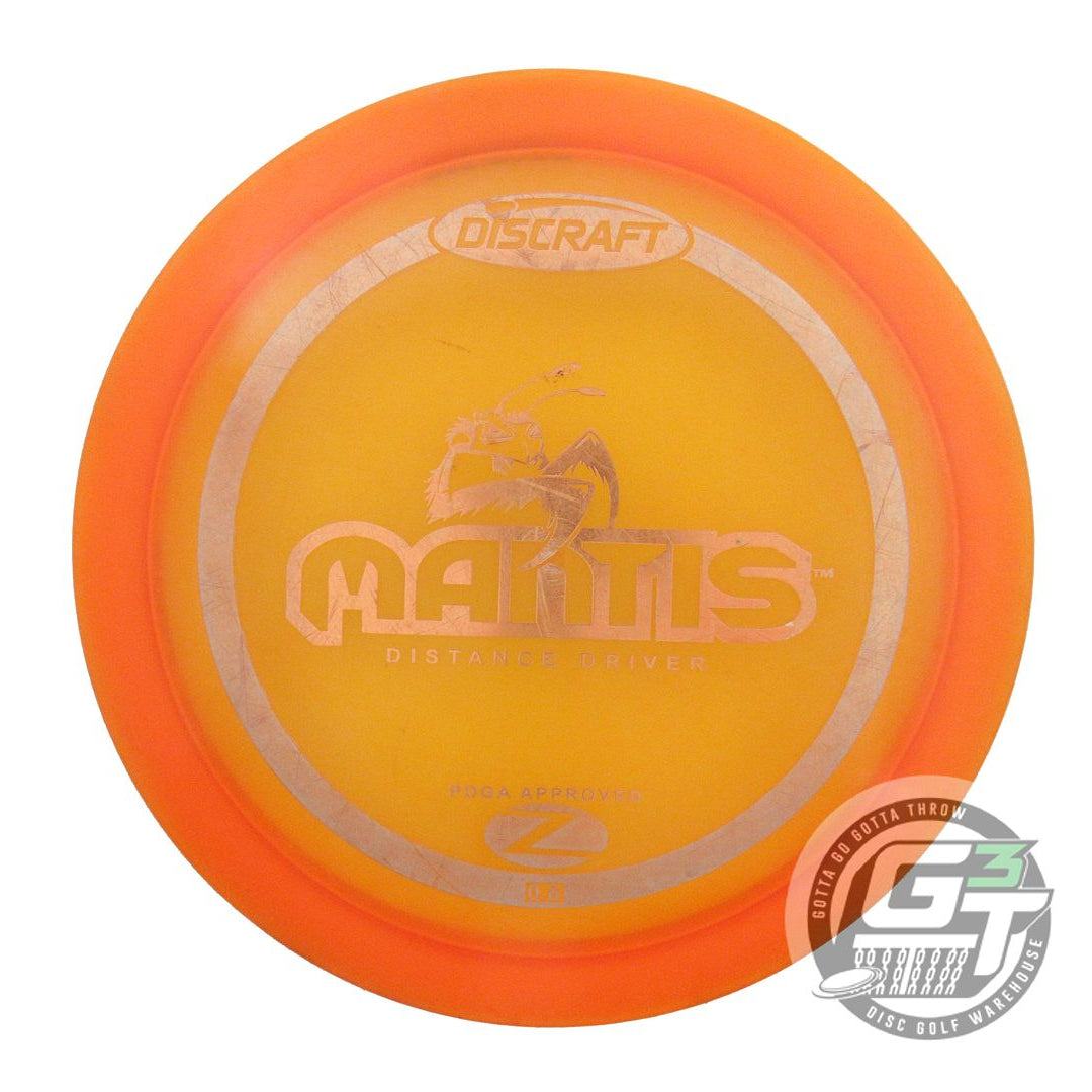 USED Discraft Z Mantis 175g Orange Copper Foil Fairway Driver Golf Disc