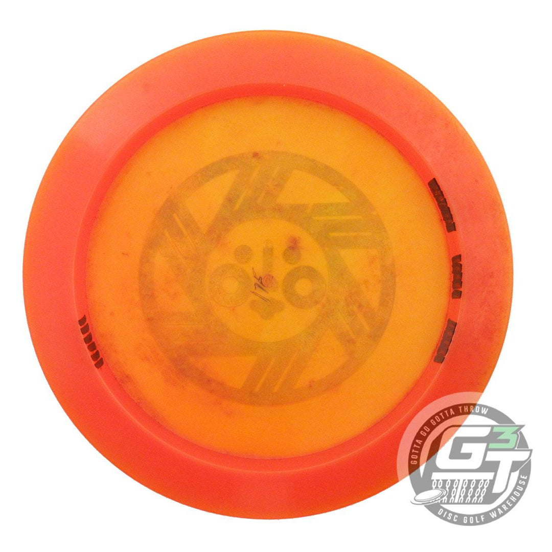 USED Discraft X-OUT Z Nuke 175g Orange Distance Driver Golf Disc