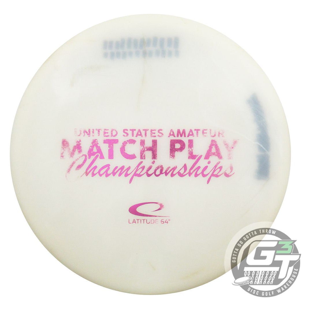 USED Latitude 64 Opto SPZ2 Pirate 177g White Pink Foil Midrange Golf Disc
