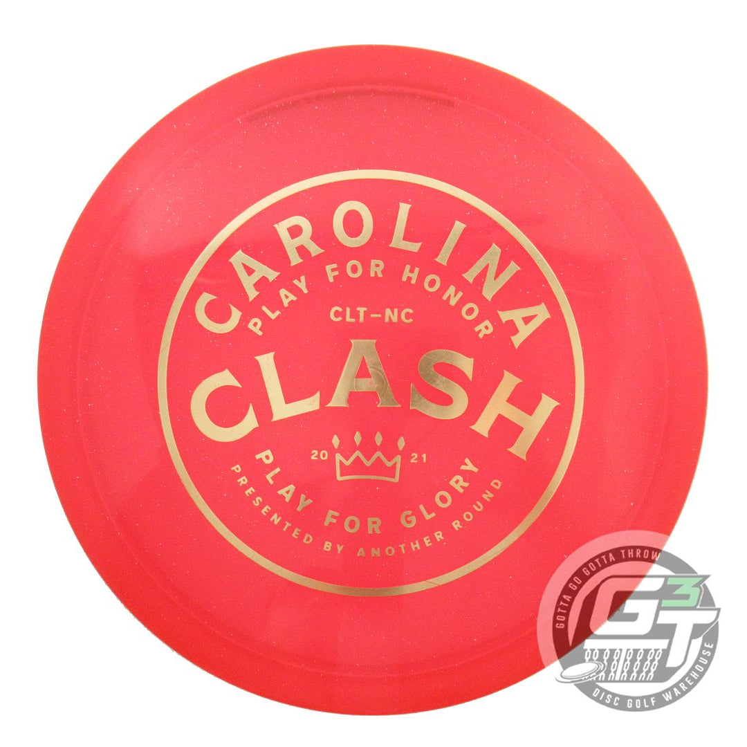 USED Dynamic Discs Lucid Verdict 178g Red Gold Foil Midrange Golf Disc