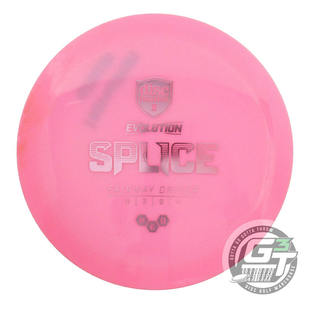 USED DiscMania Neo Paradigm 173g Teal Silver Foil Driver Golf Disc