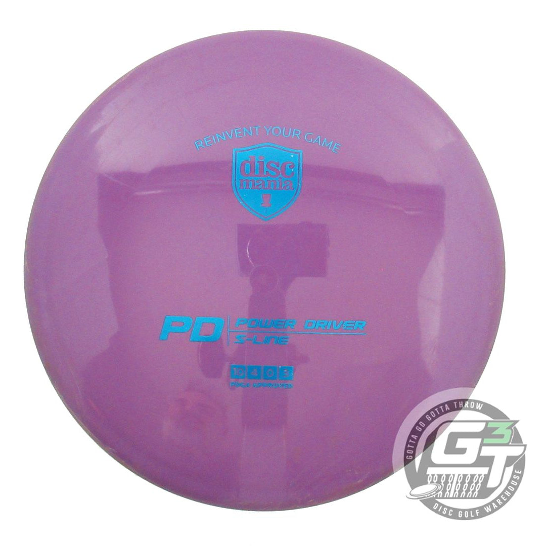 USED DiscMania S-Line PD 169g Purple Blue Foil Distance Driver Golf Disc