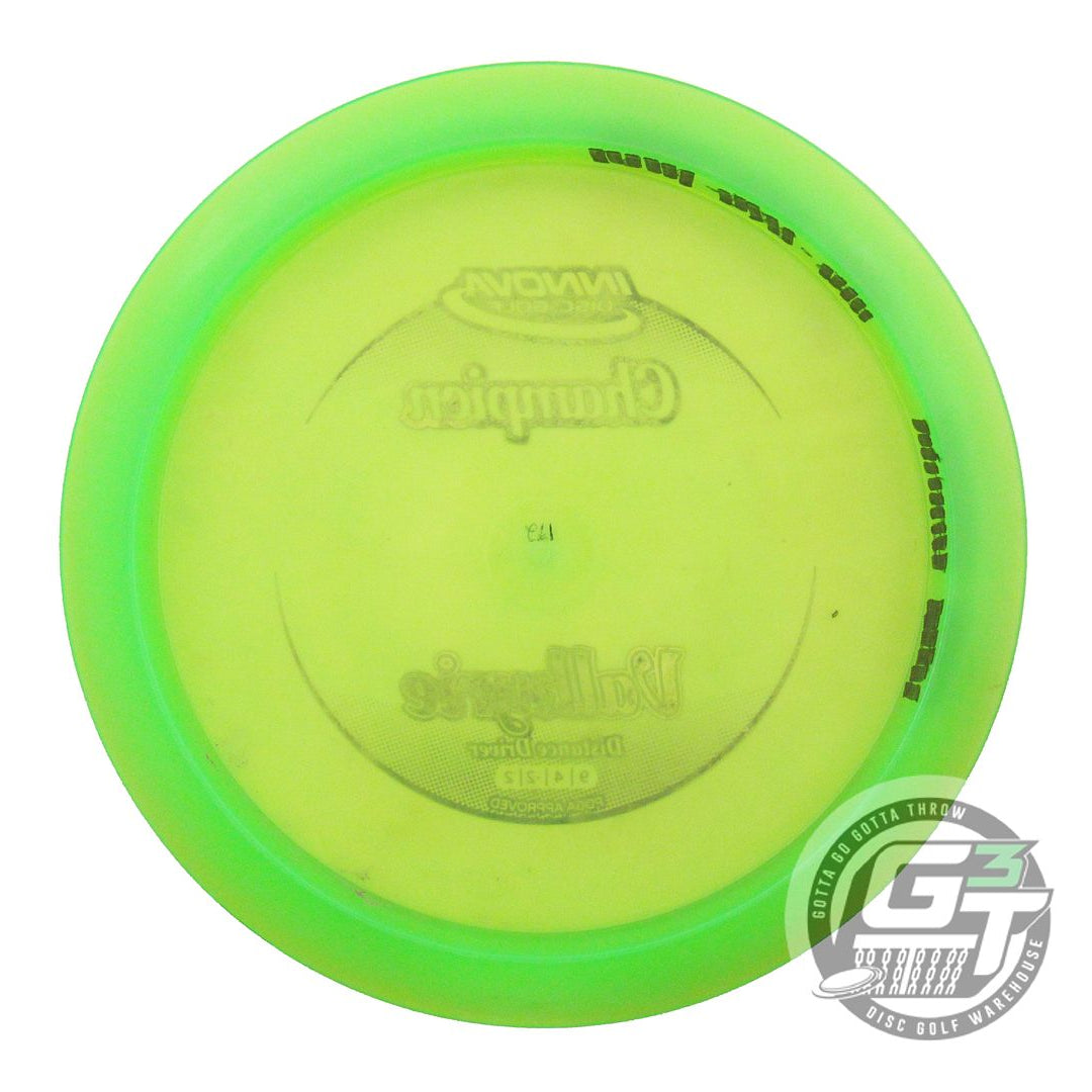 USED Innova Champion Valkyrie 172g Lime Purple Foil Distance Driver Golf Disc