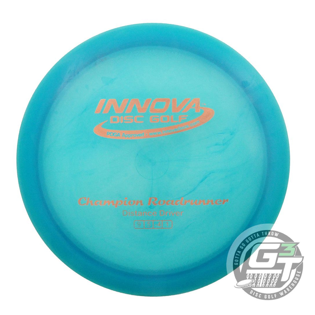 USED Innova Champion Roadrunner 171g Teal Copper Foil Distance Driver Golf Disc