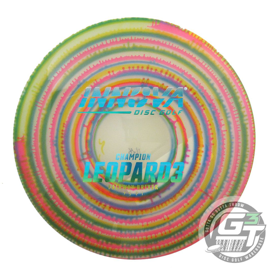 Innova I-Dye Champion Leopard3 Fairway Driver Golf Disc (Individually Listed)