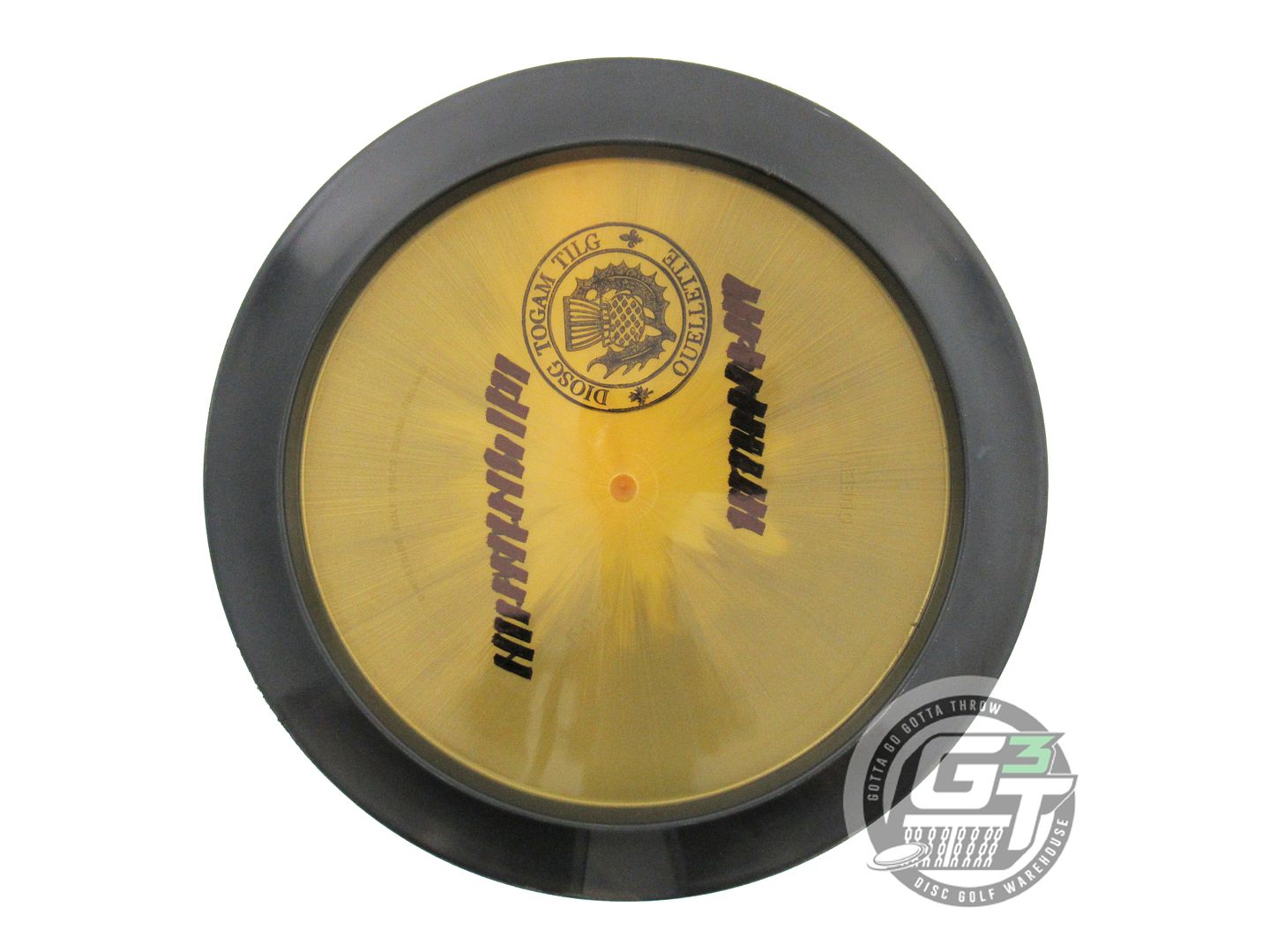 USED Westside Discs Tournament Orbit Queen 176g Black-Gold Distance Driver Disc