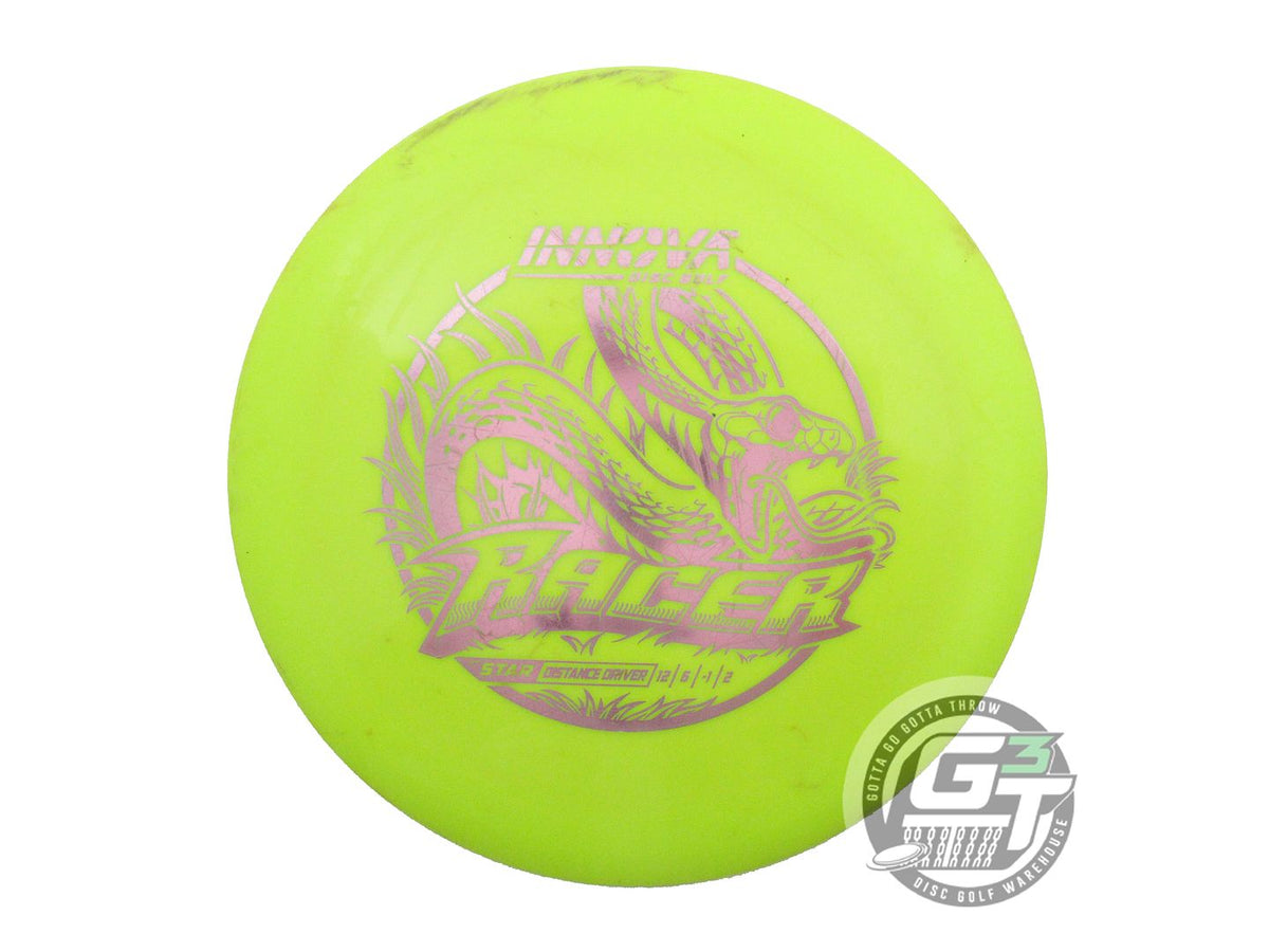 USED Innova Star Racer 175g Dayglow Pink Foil Distance Driver Golf Disc