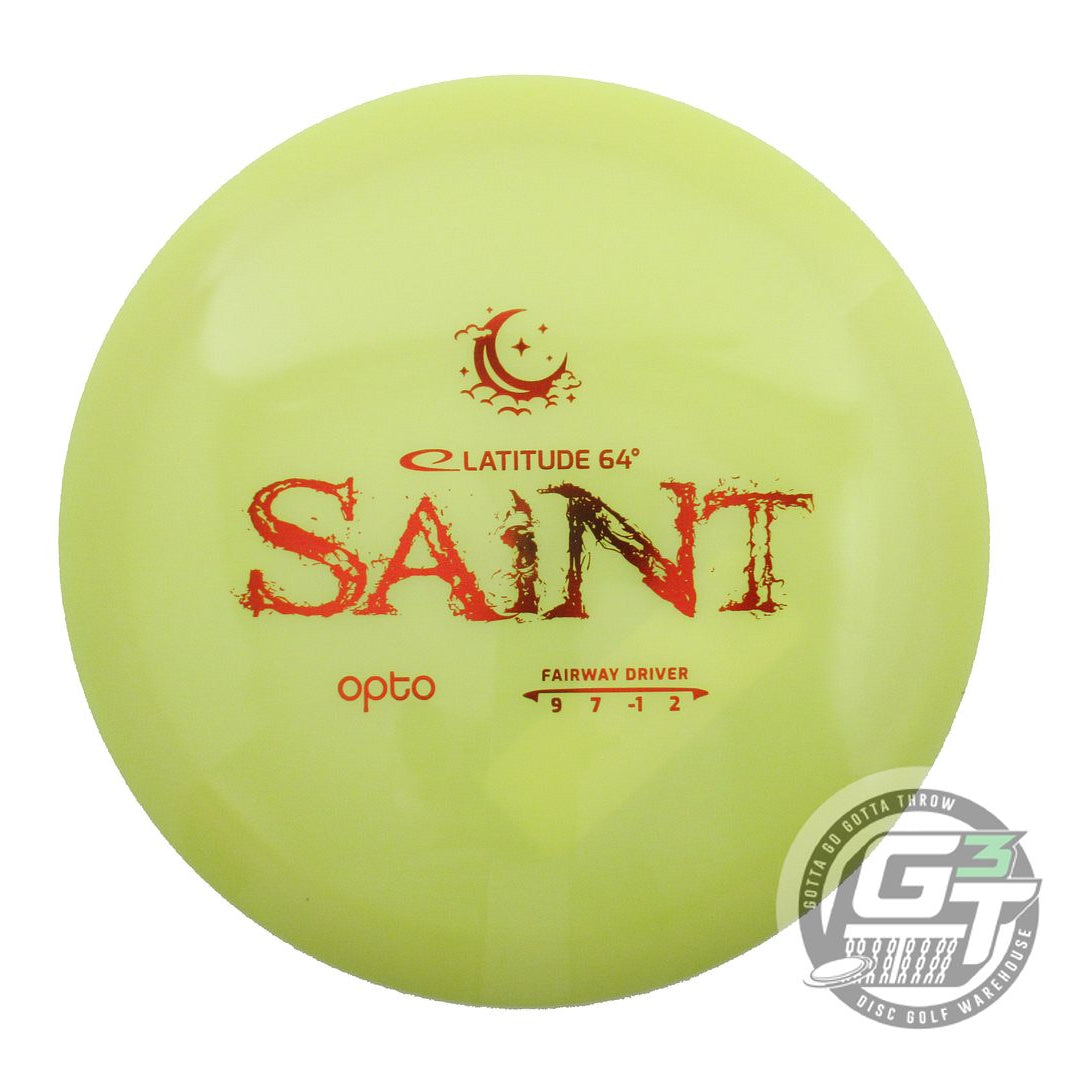 Latitude 64 Moonshine Glow Opto Saint Fairway Driver Golf Disc (Individually Listed)