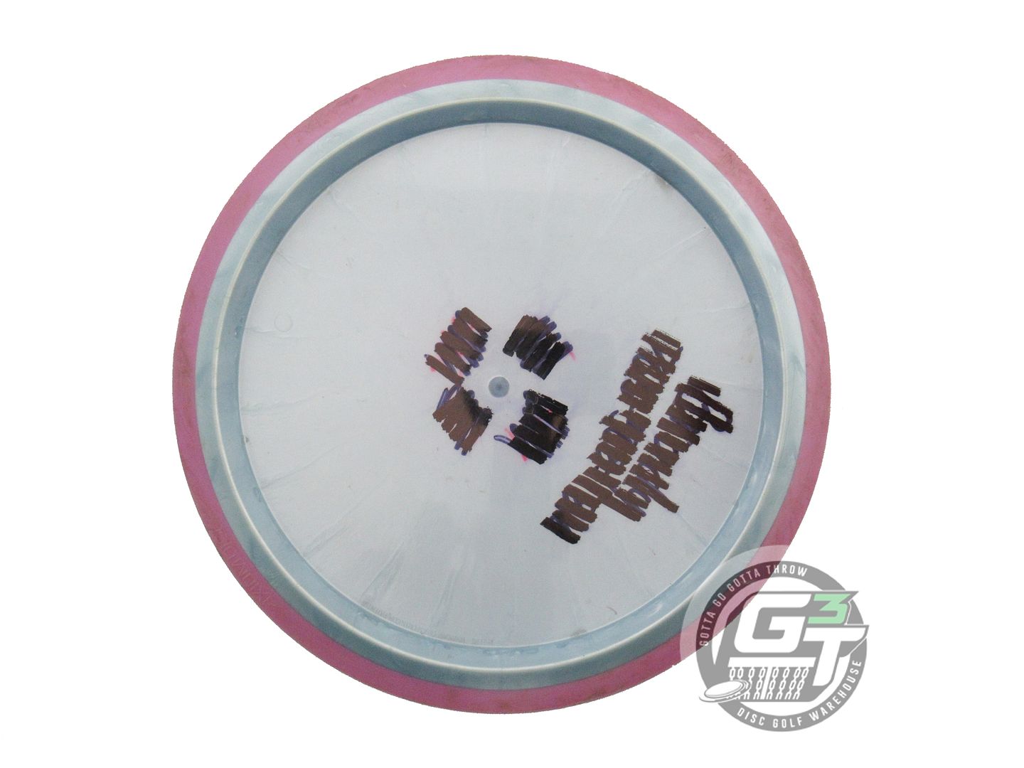 USED Axiom Discs Plasma Insanity 173g Silver Pink Rim Distance Driver Golf Disc