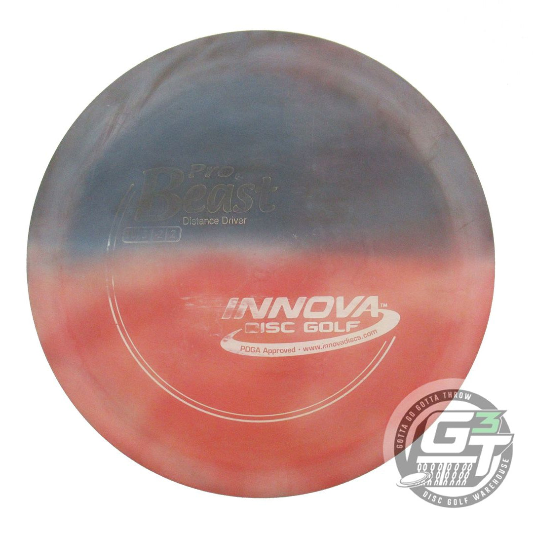 USED Innova I-DYE Pro Beast 175g Red Black Split Distance Driver Golf Disc