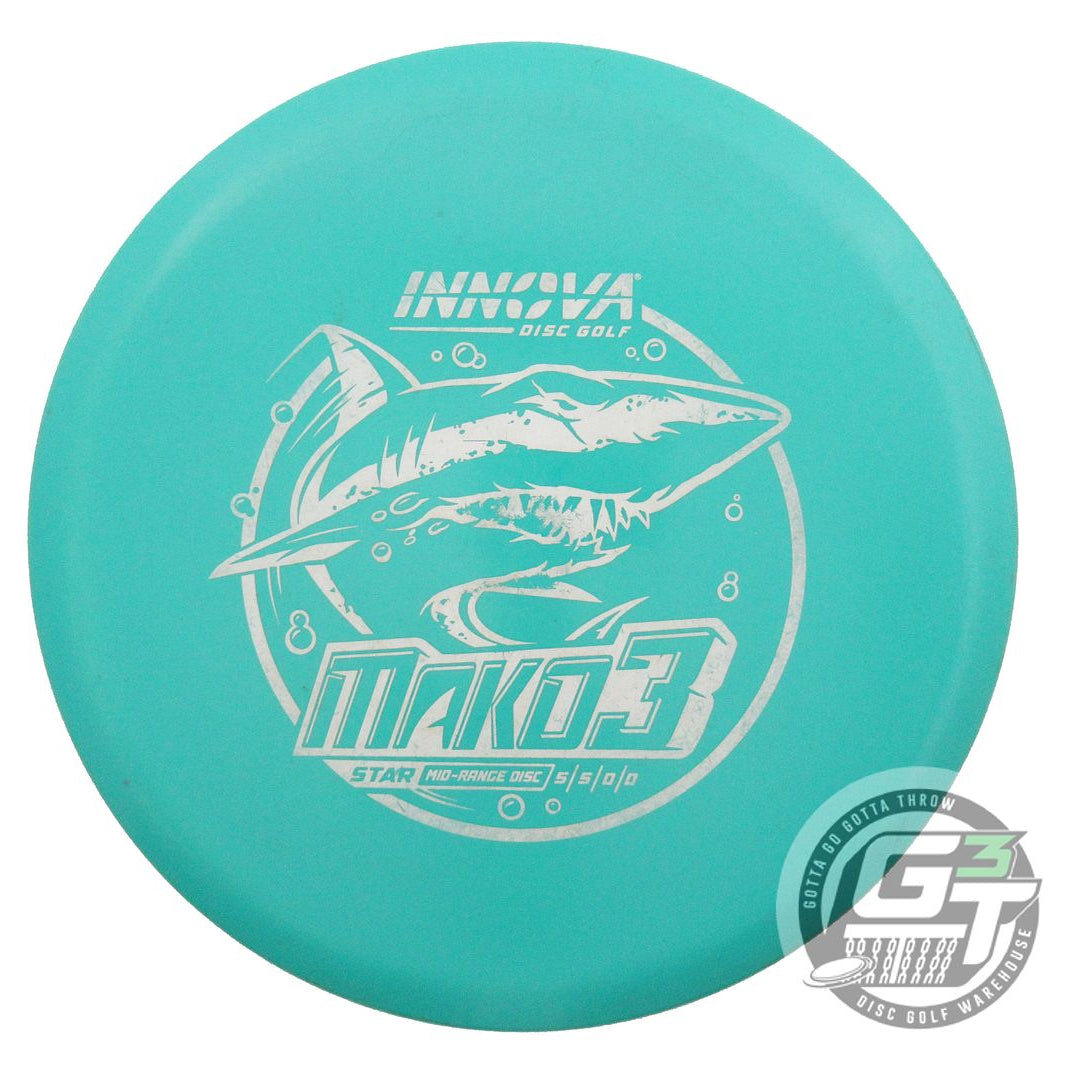 USED Innova Star Mako3 180g Seafoam White Stamp Midrange Golf Disc