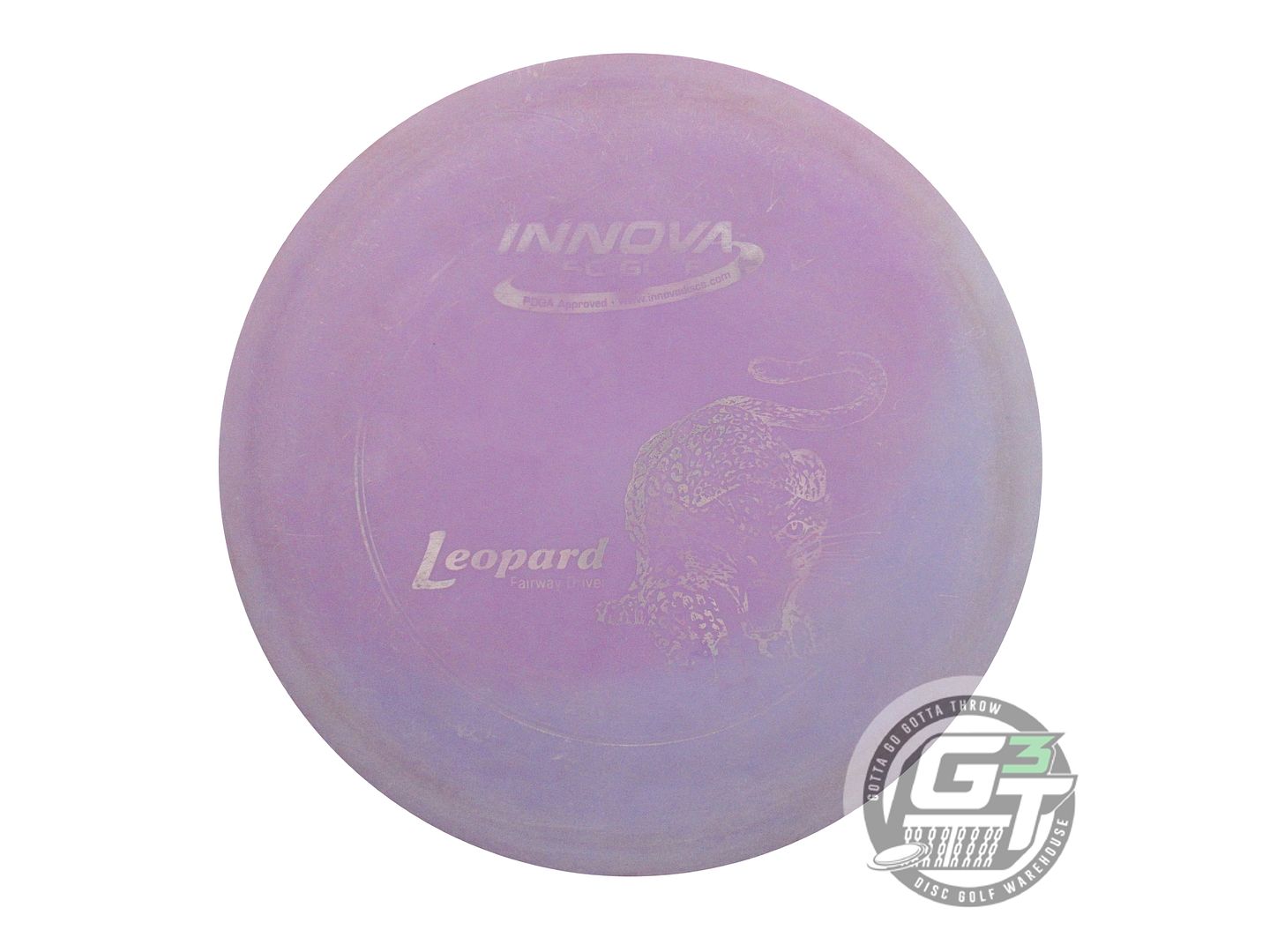USED Innova DX Leopard 169g Purple Silver Foil Fairway Driver Golf Disc