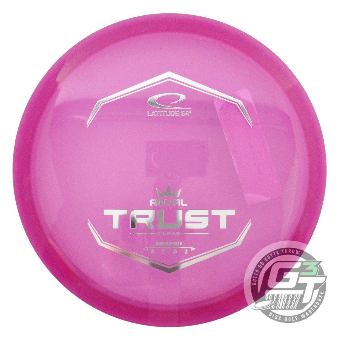 Latitude 64 Royal Clear Trust Midrange Golf Disc (Individually Listed)