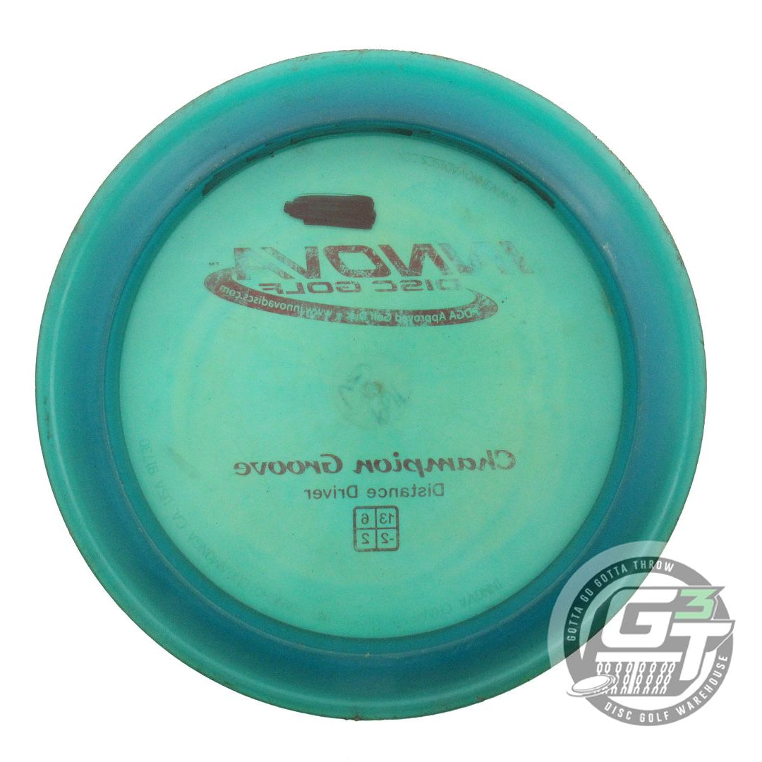 USED Innova Champion Groove 167g Teal Red Foil Distance Driver Golf Disc