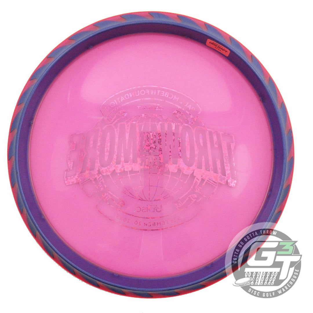 USED Discraft FuZed BuzzzSaw Buzzz 179g Pink PUDDLE TOP Midrange Golf Disc