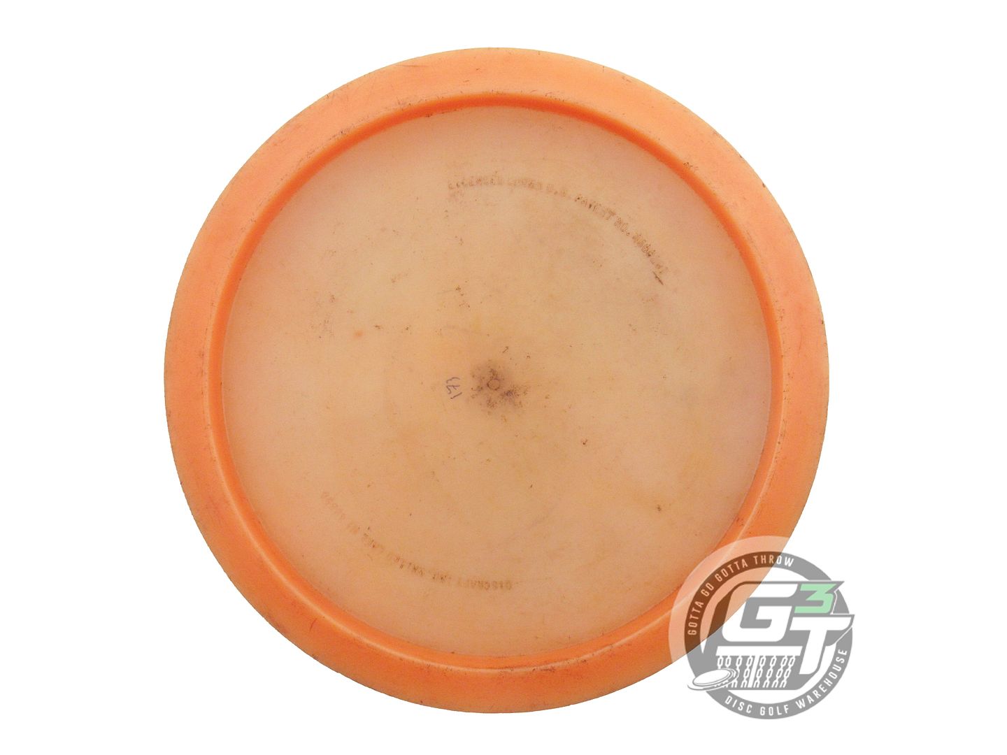 USED Discraft Elite Z XL 173g Peach Wiped Stamp PFN Distance Driver Golf Disc