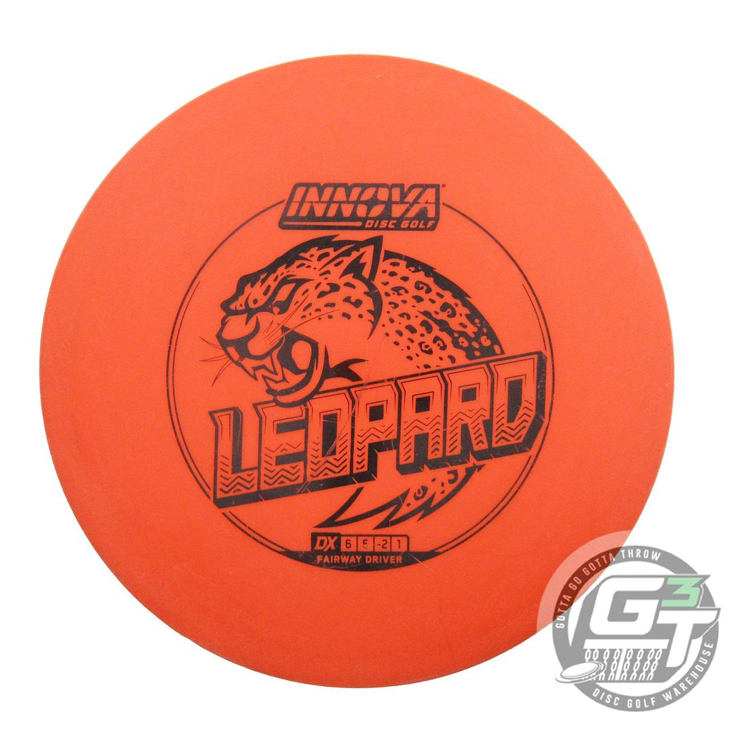 USED Innova DX Leopard 145g Orange Black Stamp Fairway Driver Golf Disc