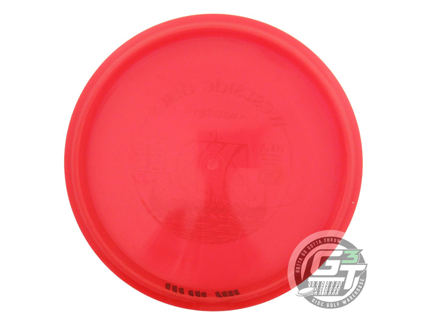 USED Westside Discs VIP Warship 169g Red Gold Foil Midrange Golf Disc