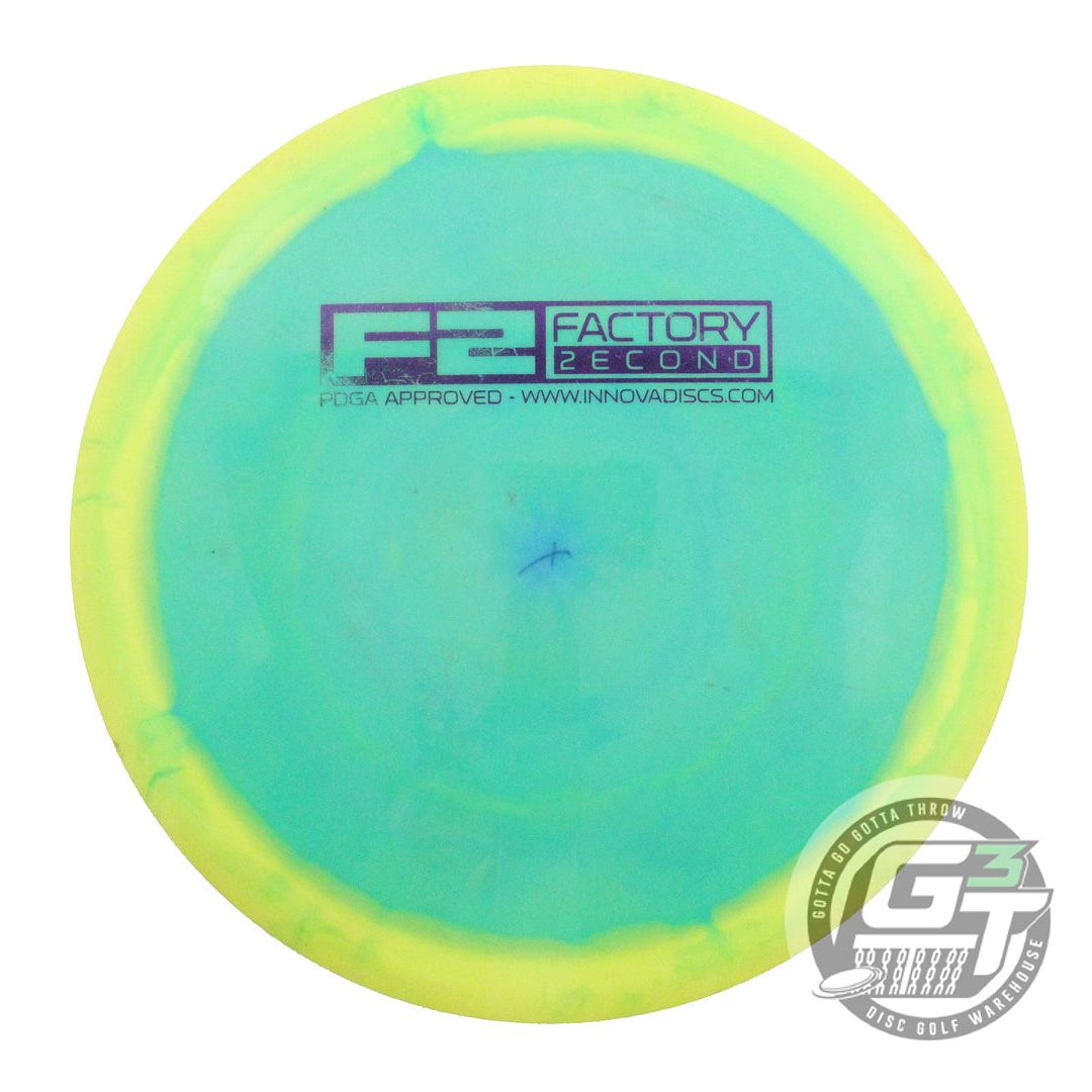 USED Innova X-OUT Halo Star Wraith 174g Yellow-Green Distance Driver Golf Disc