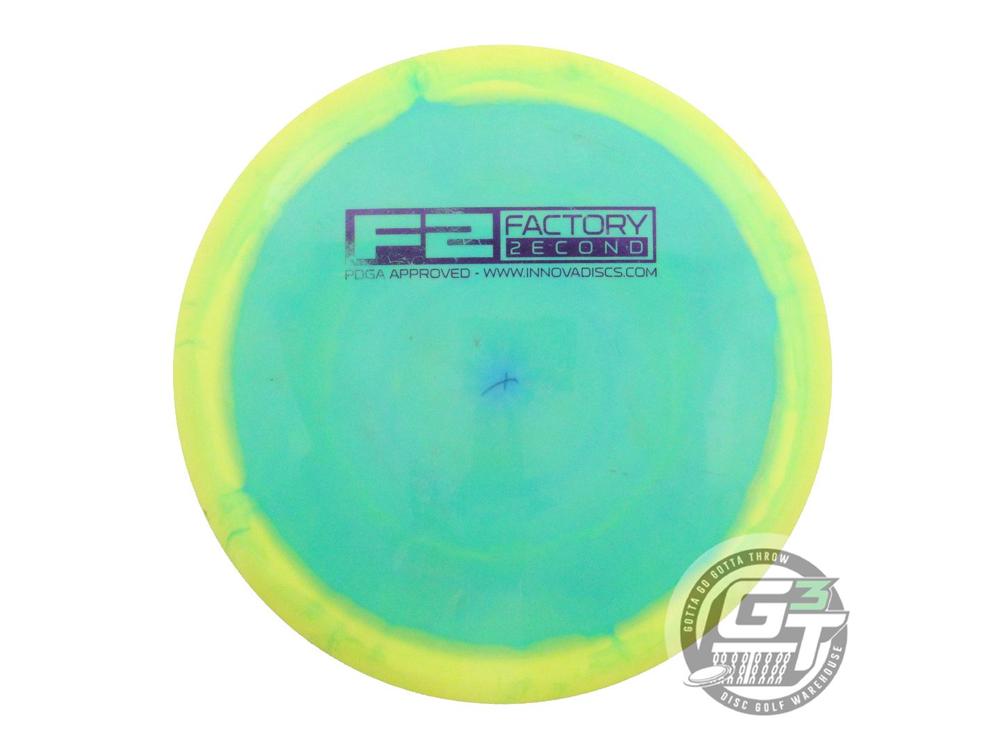 USED Innova X-OUT Halo Star Wraith 174g Yellow-Green Distance Driver Golf Disc