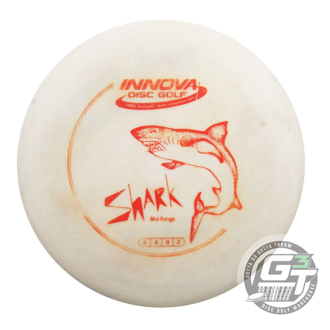 USED Innova DX Shark 168g White Red Stamp Midrange Golf Disc