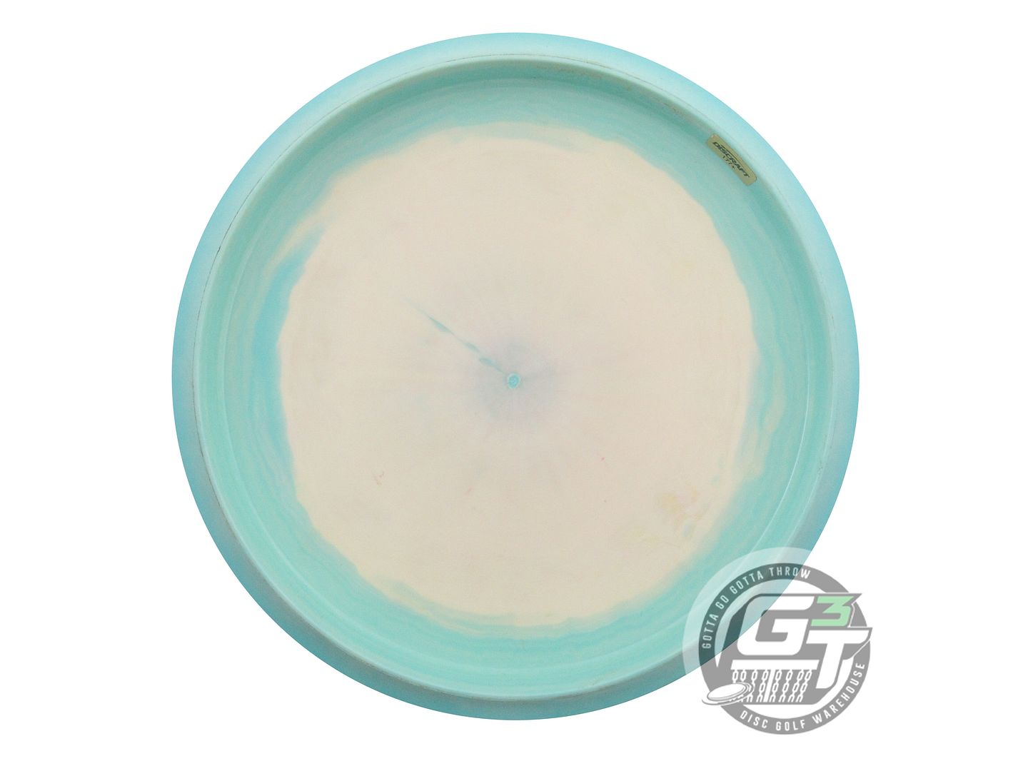 USED Discraft 6X McBEAST ESP Buzzz 181g Seafoam-Cream Red Shatter Midrange Disc