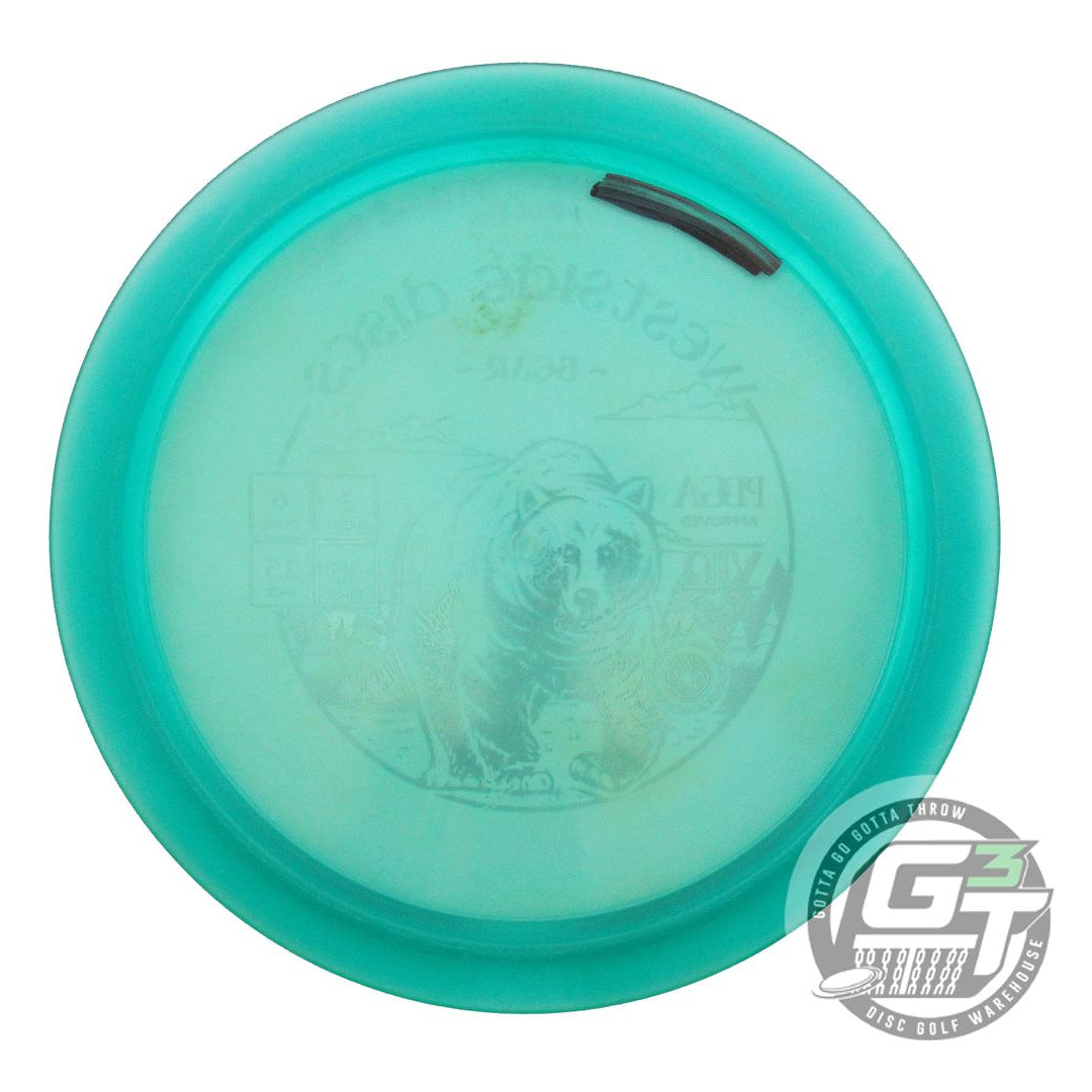 USED Westside Discs VIP Ice Bear 173g Teal Silver Foil Fairway Driver Golf Disc