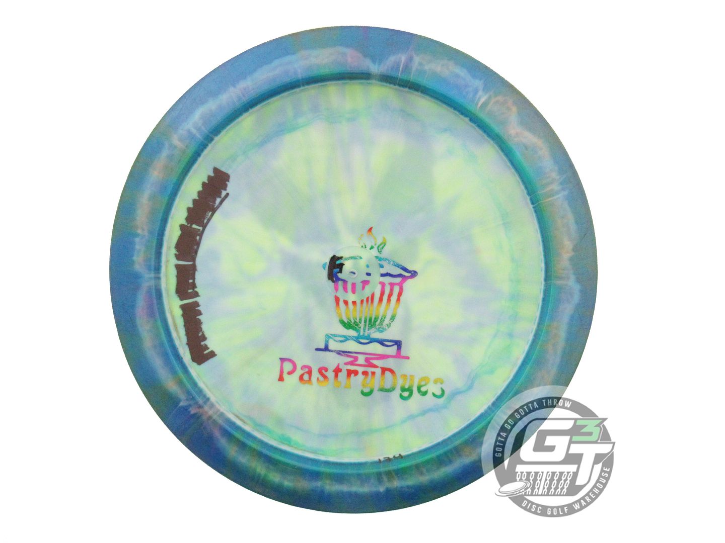 USED Innova Halo Star Wraith 174g Blue-White HOME DYED Distance Driver Golf Disc