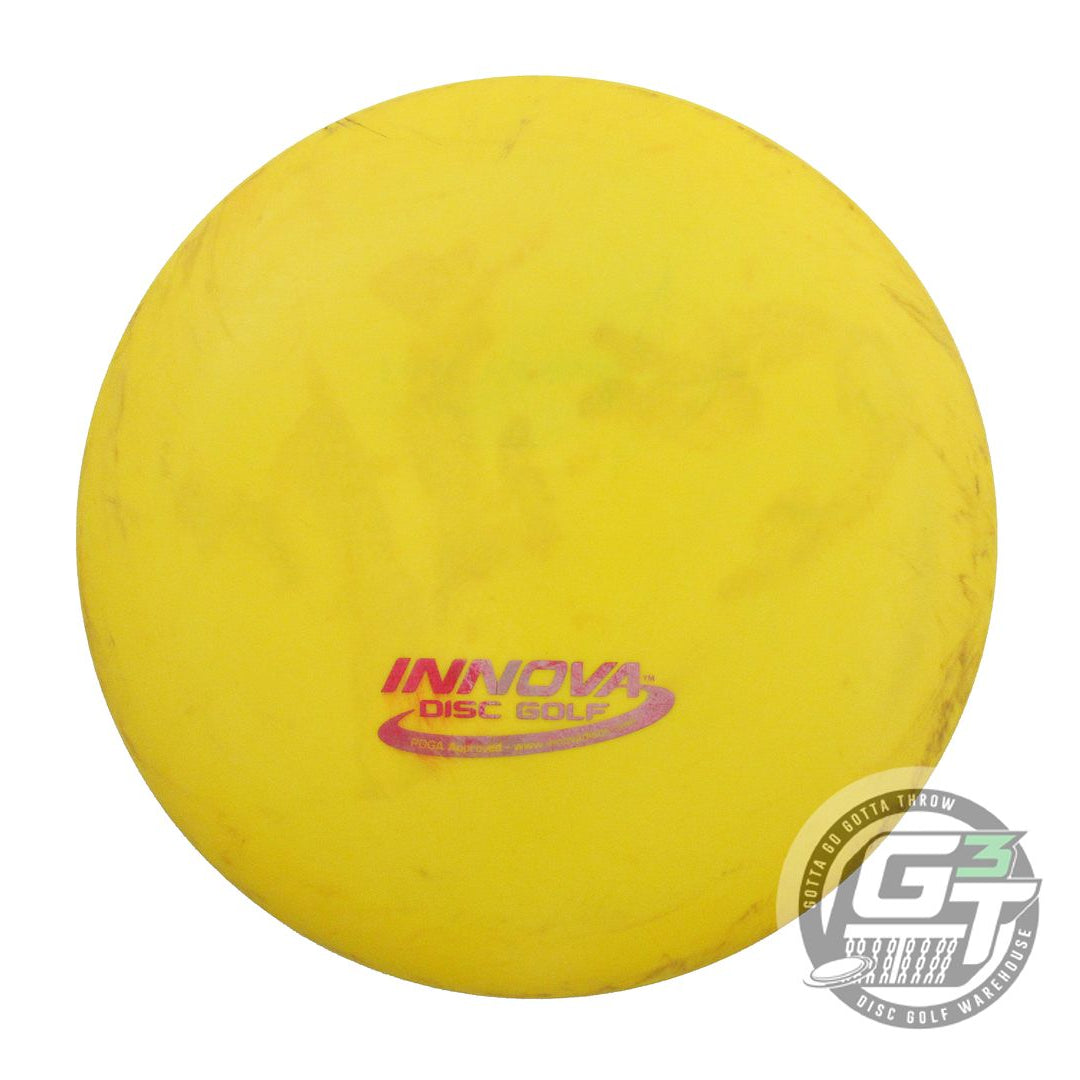 USED Innova Star Valkyrie 175g Yellow Red Foil Distance Driver Golf Disc
