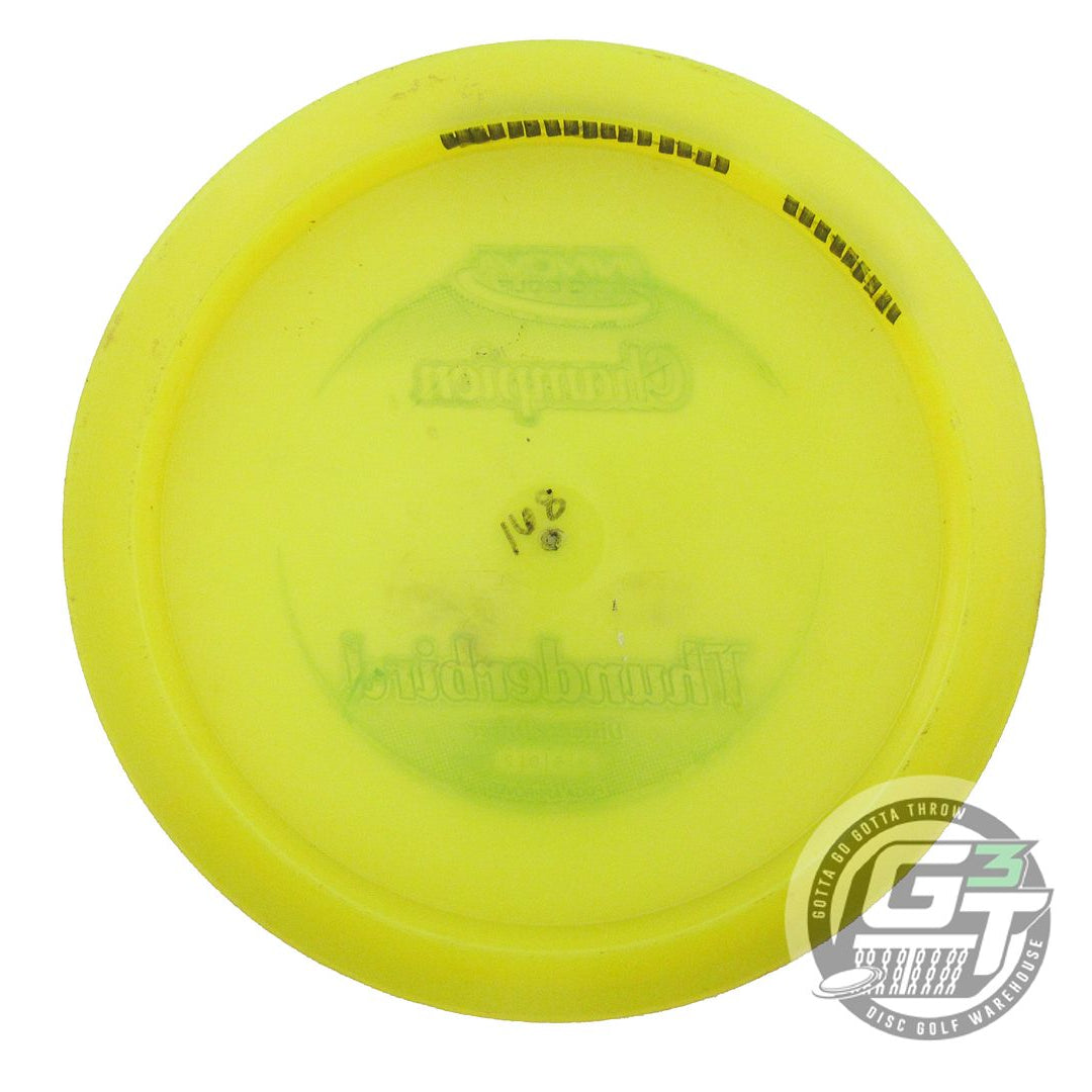 USED Innova Champion Thunderbird 168g Yellow Green Foil Distance Driver Disc