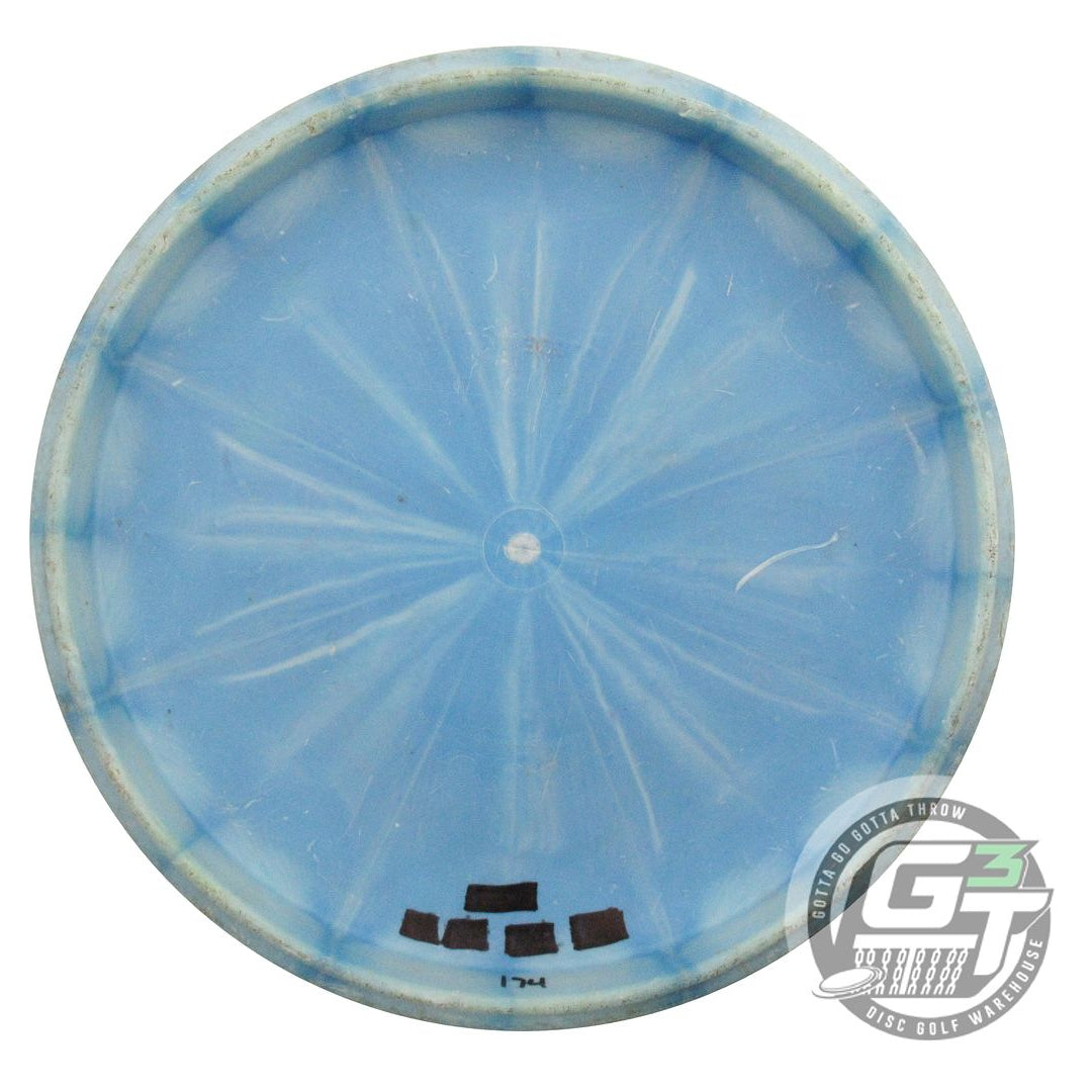 USED Dynamic Discs Classic Hard Burst Judge 174g Blue Red Foil Putter Golf Disc