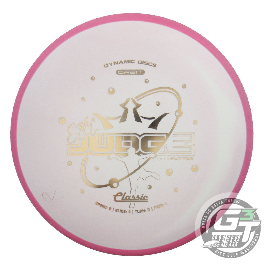 Dynamic Discs Classic Line Orbit EMAC Judge Putter Golf Disc (Individually Listed)