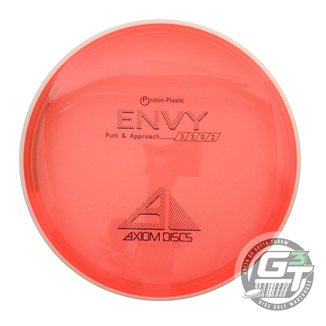 USED Axiom Discs Proton Envy 175g Orange White Rim Black Stamp Putter Golf Disc