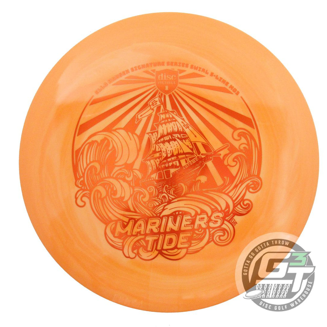 Discmania Limited Edition 2025 Signature Ella Hansen Mariner's Tide Swirl S-Line MD3 Midrange Golf Disc (Individually Listed)