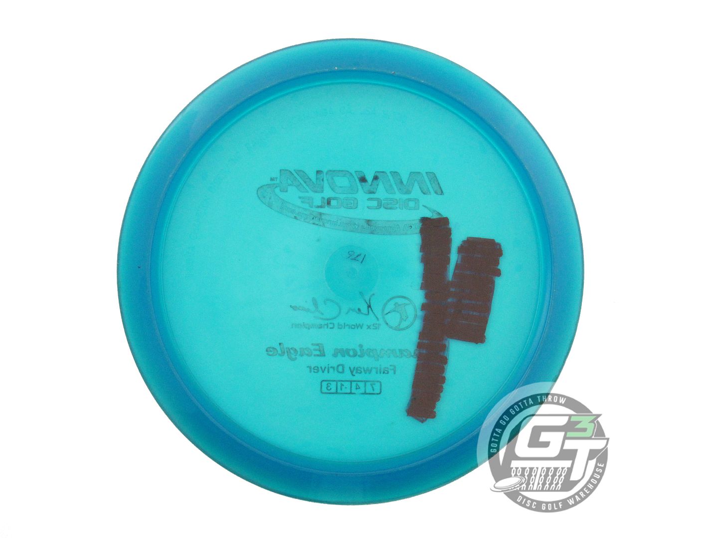 USED Innova Champion Eagle 176g Blue Black Stamp Fairway Driver Golf Disc