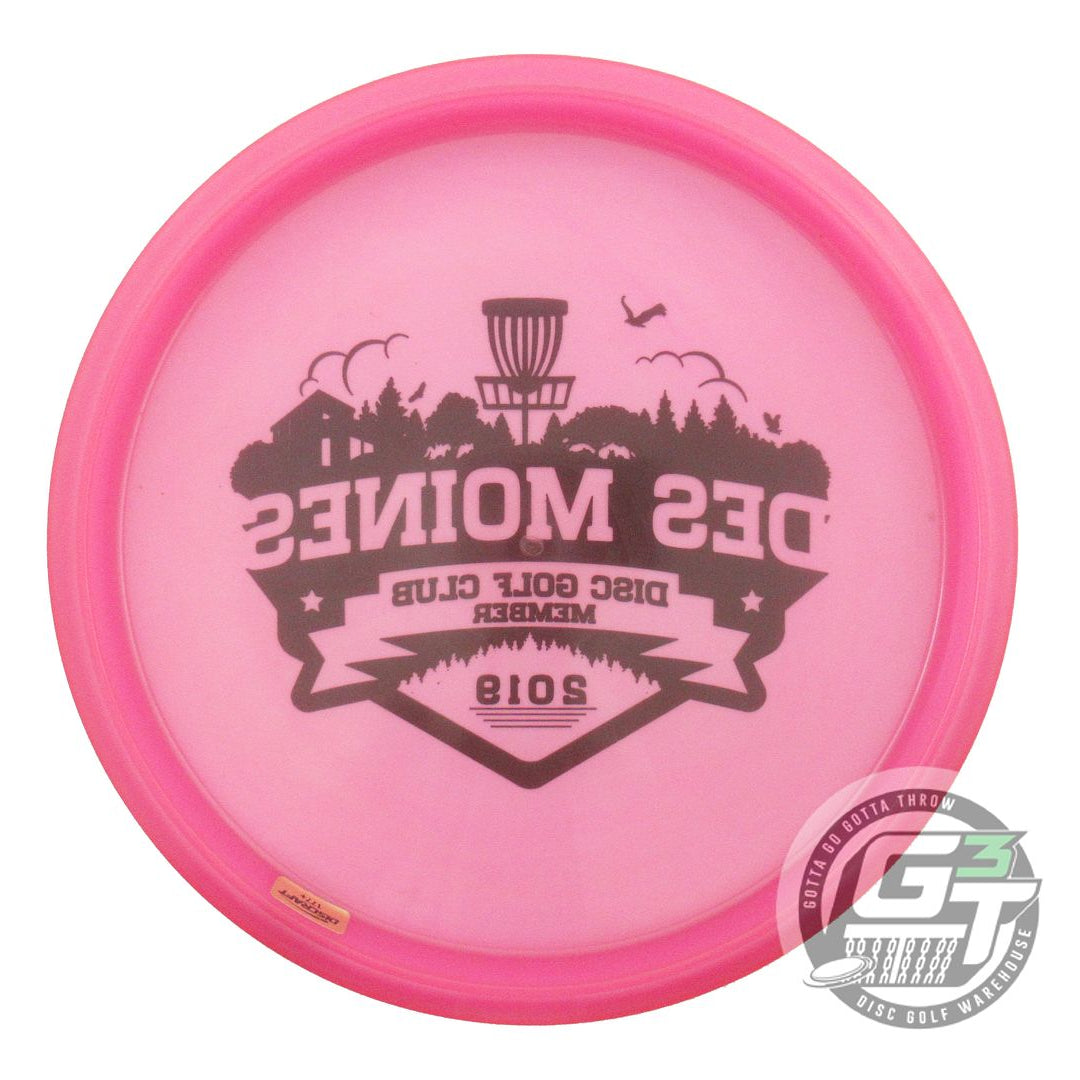 USED Discraft Z Buzzz 178g Pink Black Stamp Midrange Golf Disc